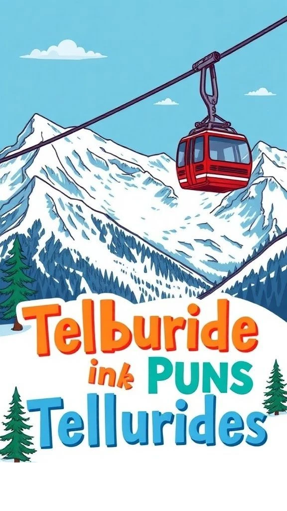 141+ Telluride Puns That'll Lift Your Spirits Higher Than Any Gondola! Telluride Puns That'll Lift Your Spirits Higher Than Any Gondola!