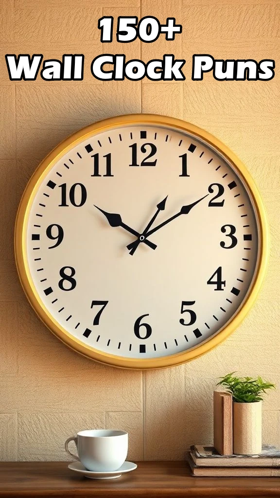 150+ Wall Clock Puns That'll Make You Watch the Time Differently Wall Clock Puns That'll Make You Watch the Time Differently