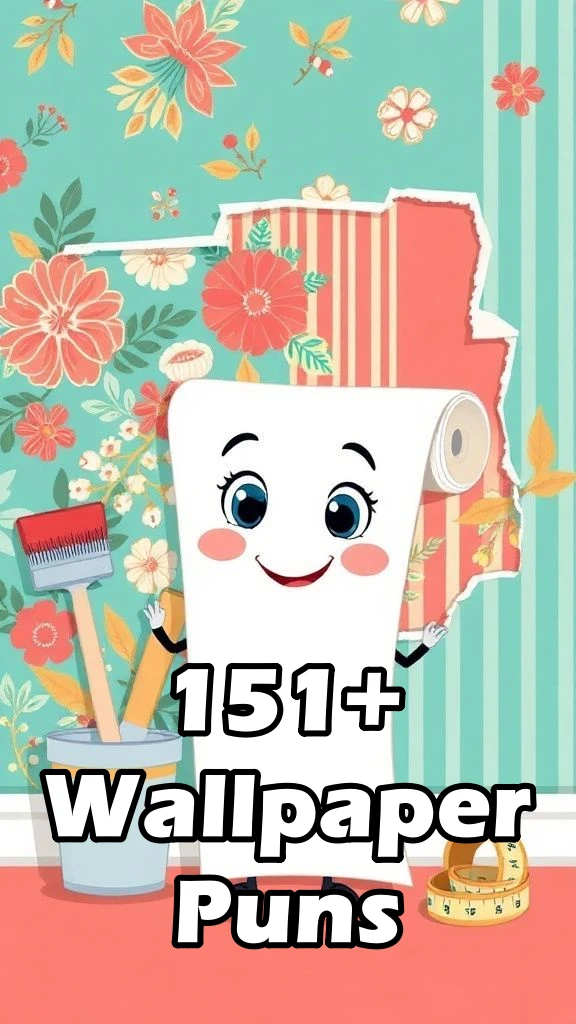 151+ Witty Wallpaper Puns That Go Beyond the Surface! Witty Wallpaper Puns That Go Beyond the Surface