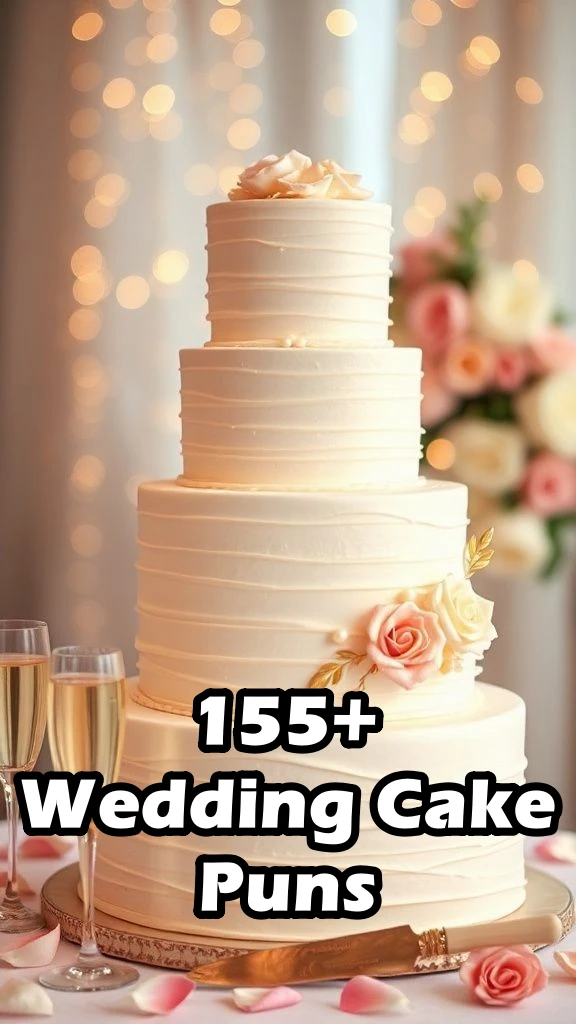 155+ Wedding Cake Puns That Will Have You in Tiers of Laughter Wedding Cake Puns That Will Have You in Tiers of Laughter
