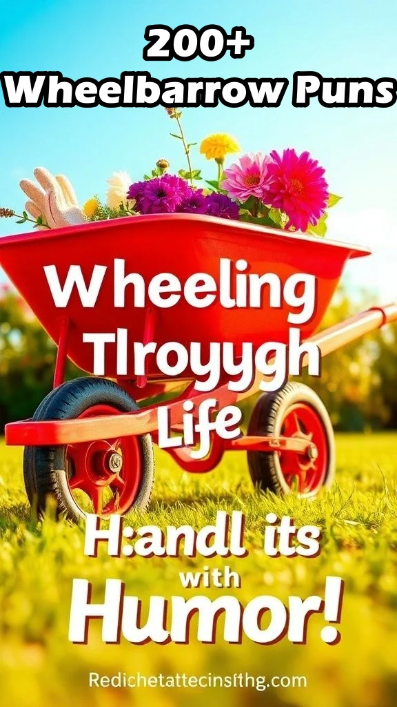 200+ Wheelbarrow Puns That'll Have You Wheeling with Laughter Wheelbarrow Puns That'll Have You Wheeling with Laughter