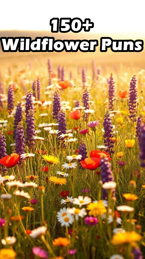 150+ Wildflower Puns That'll Make You Burst Into Bloom Wildflower Puns That'll Make You Burst Into Bloom