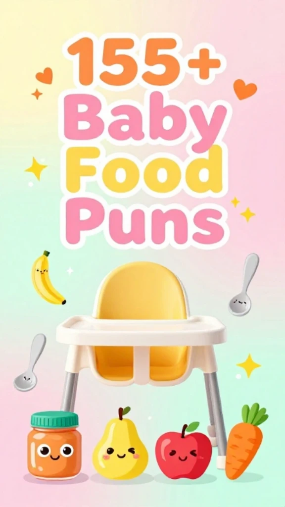 Baby Food Puns That'll Make You Giggle and Gurgle