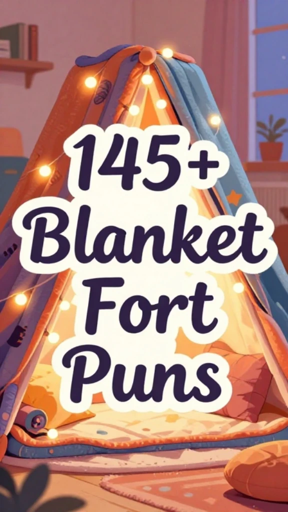 Blanket Fort Puns to Keep You Cozy and Giggling