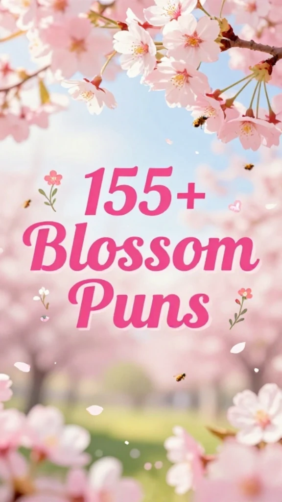 Blossom Puns to Brighten Your Day Like Spring Sunshine