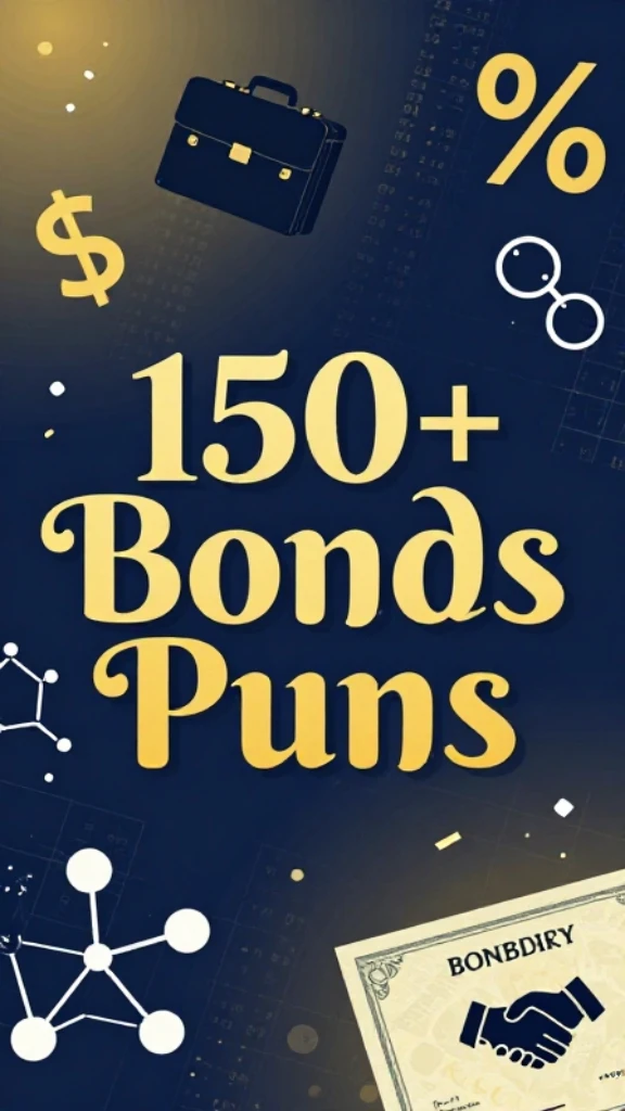 150+ Bonds Puns: Financial Wordplay That Pays Dividends in Laughs Bonds Puns: Financial Wordplay That Pays Dividends in Laughs