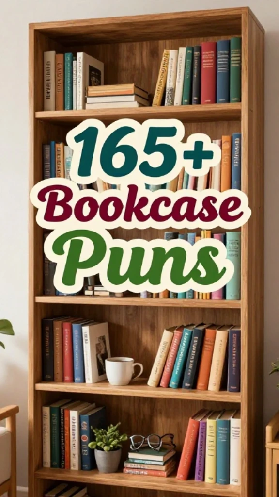 165+ Bookcase Puns That'll Have You Shelf-ishly Laughing Bookcase Puns That'll Have You Shelf-ishly Laughing