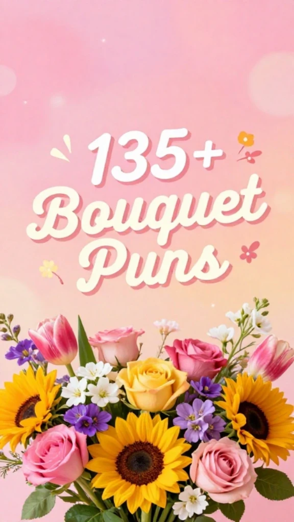 135+ Bouquet Puns to Make Your Day Bloom with Laughter Bouquet Puns to Make Your Day Bloom with Laughter