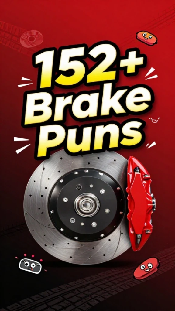 Brake Puns That'll Stop You in Your Tracks