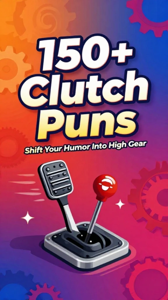 Clutch Puns That'll Shift Your Mood Into High Gear