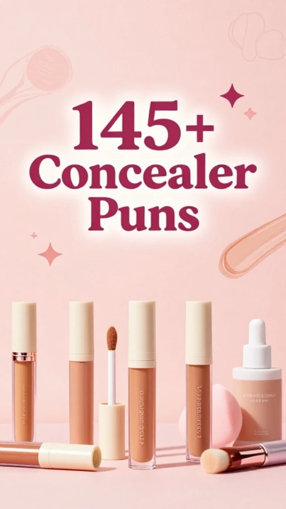 Concealer Puns to Cover Up Your Boring Day