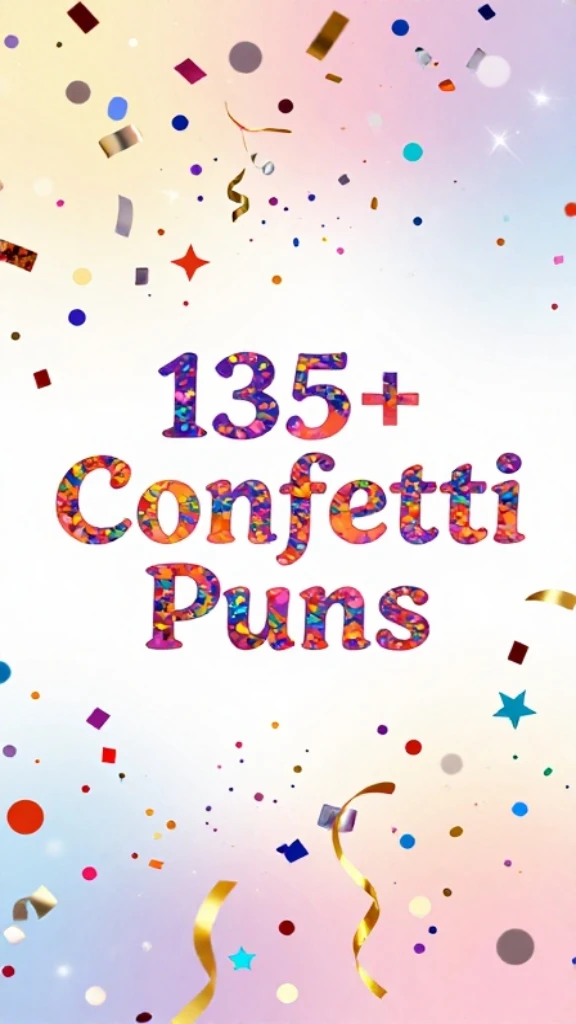 Confetti Puns to Sprinkle Joy Into Every Celebration