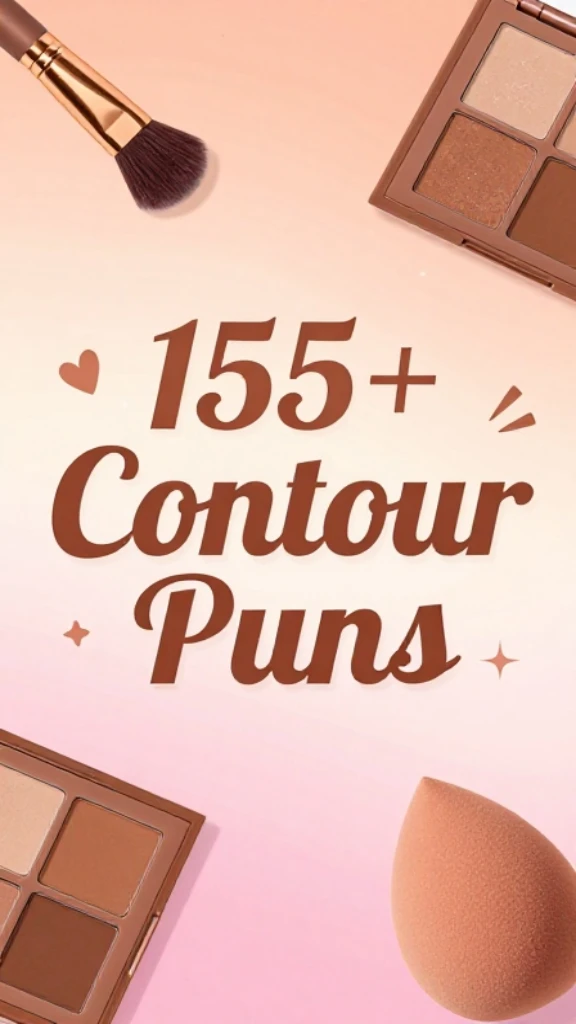 Contour Puns to Highlight Your Humor Game
