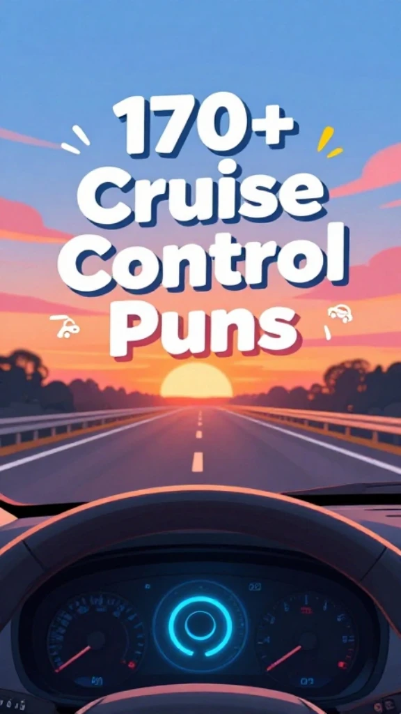 170+ Cruise Control Puns That'll Steer You Into a Sea of Laughter Cruise Control Puns That'll Steer You Into a Sea of Laughter
