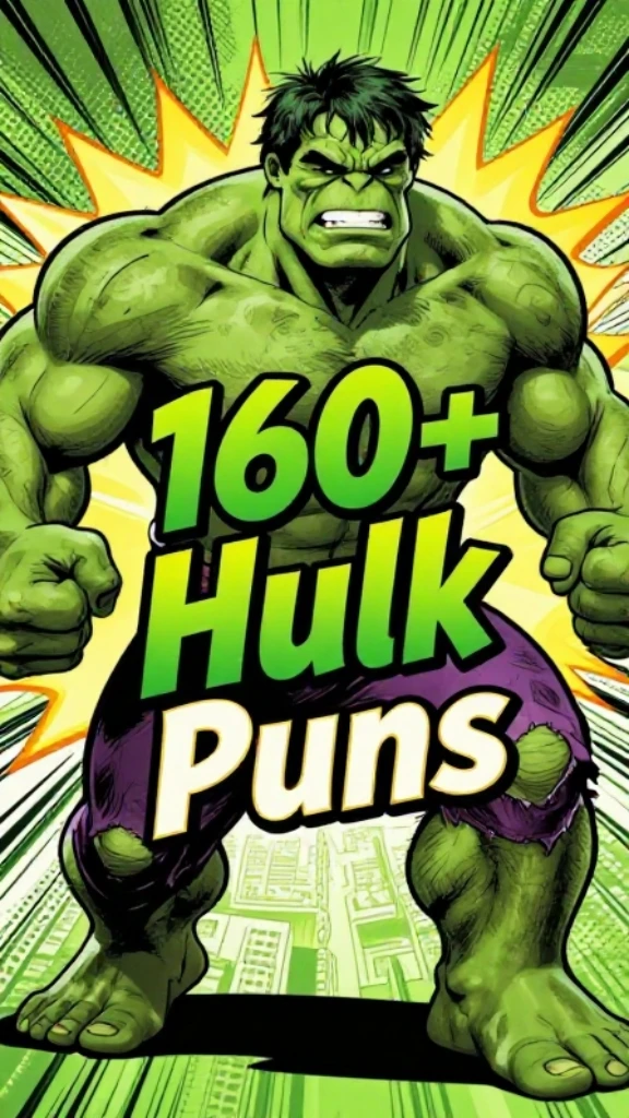 Hulk Puns That'll Smash Your Funny Bone