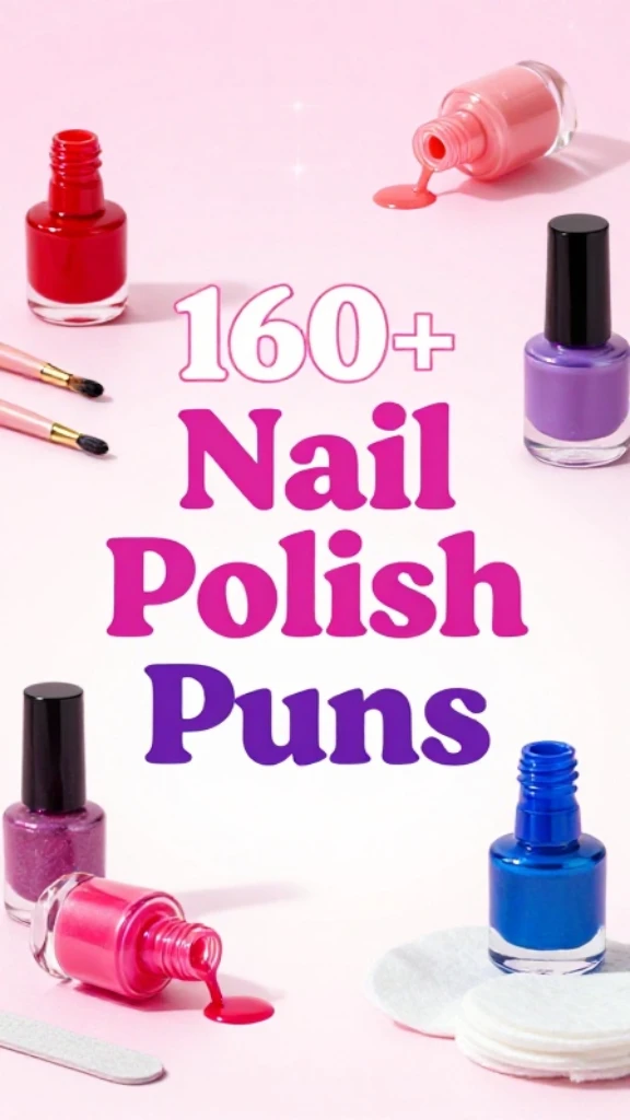 Nail Polish Puns That'll Give You a Perfect Finish