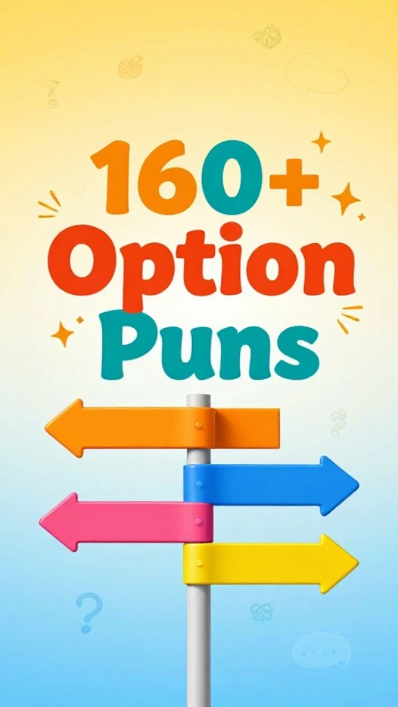 160+ Option Puns That'll Make You Choose Laughter Every Time Option Puns That'll Make You Choose Laughter Every Time