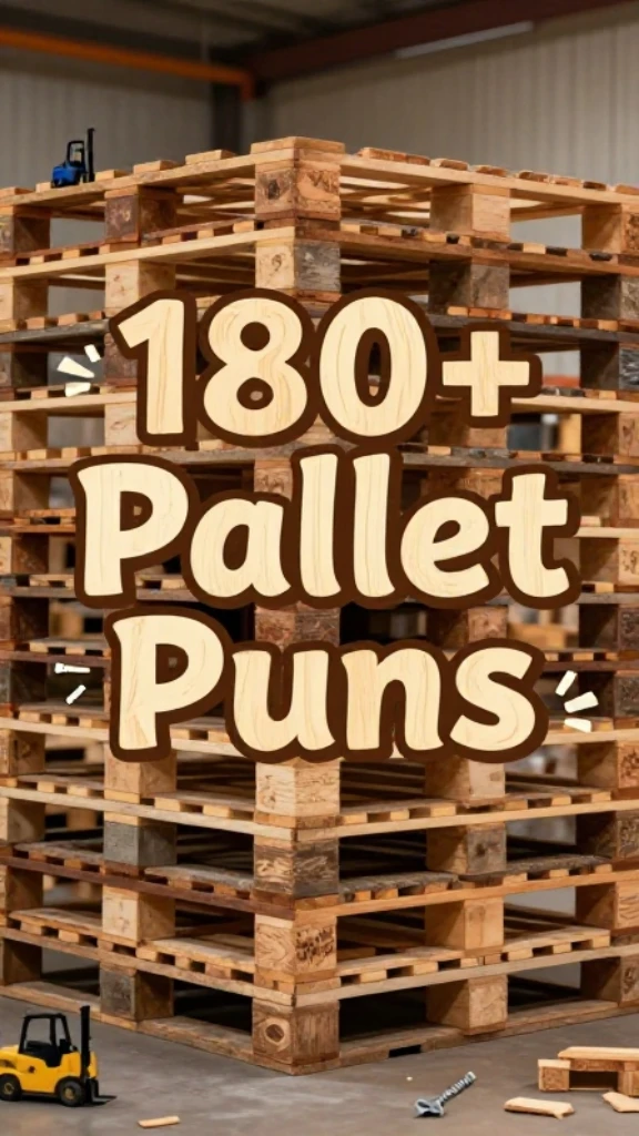 Pallet Puns That'll Stack Up the Laughs
