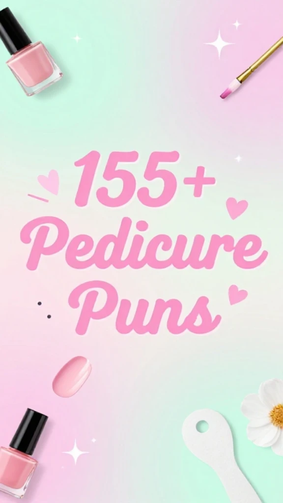 Pedicure Puns to Polish Off Your Day
