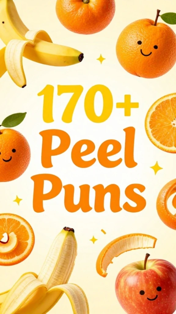 Peel Puns That'll Have You Slipping with Laughter