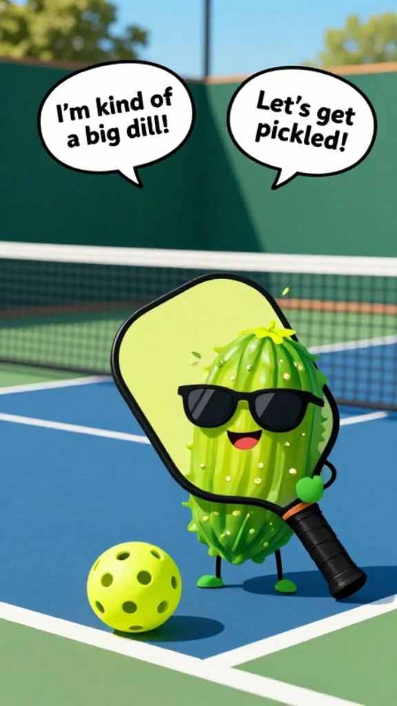 Pickleball Puns That'll Have You in Stitches