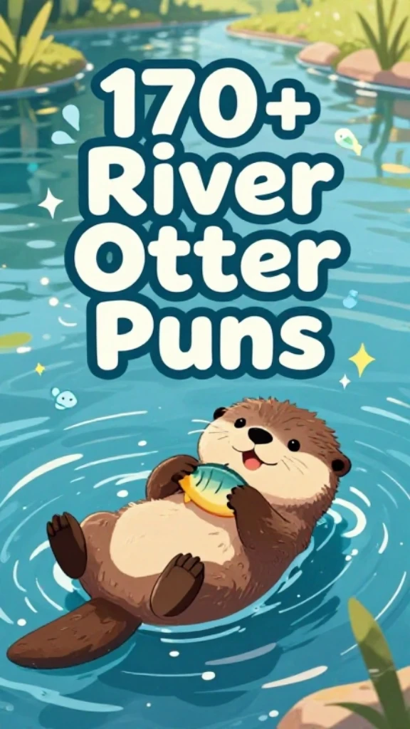 River Otter Puns That'll Make You Squeal with Laughter