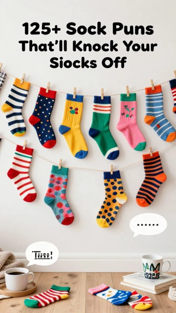 Sock Puns That'll Knock Your Socks Off